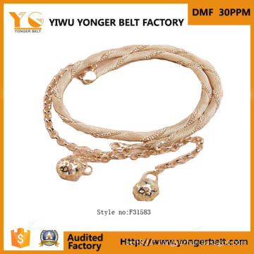 Hot Selling Fancy New Design Chain Belt Women